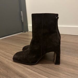 Sam Edelman Brown Suede Ankle Boots